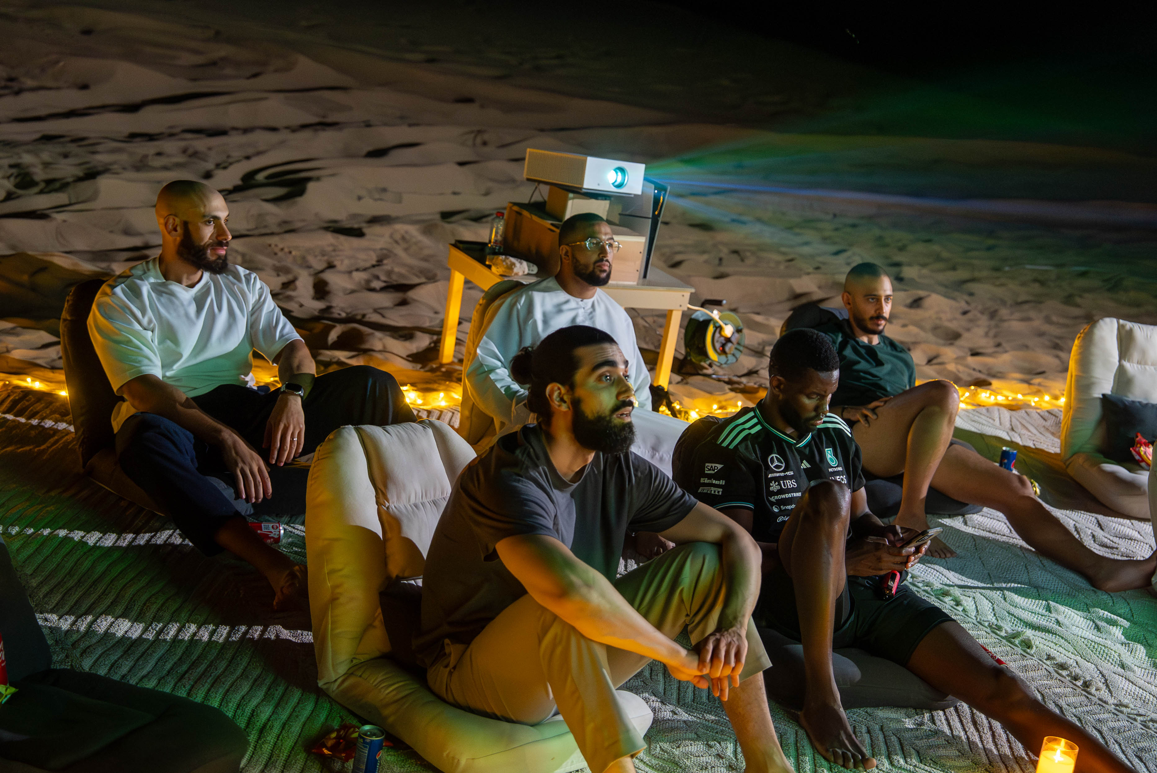 Dunes at golden hour