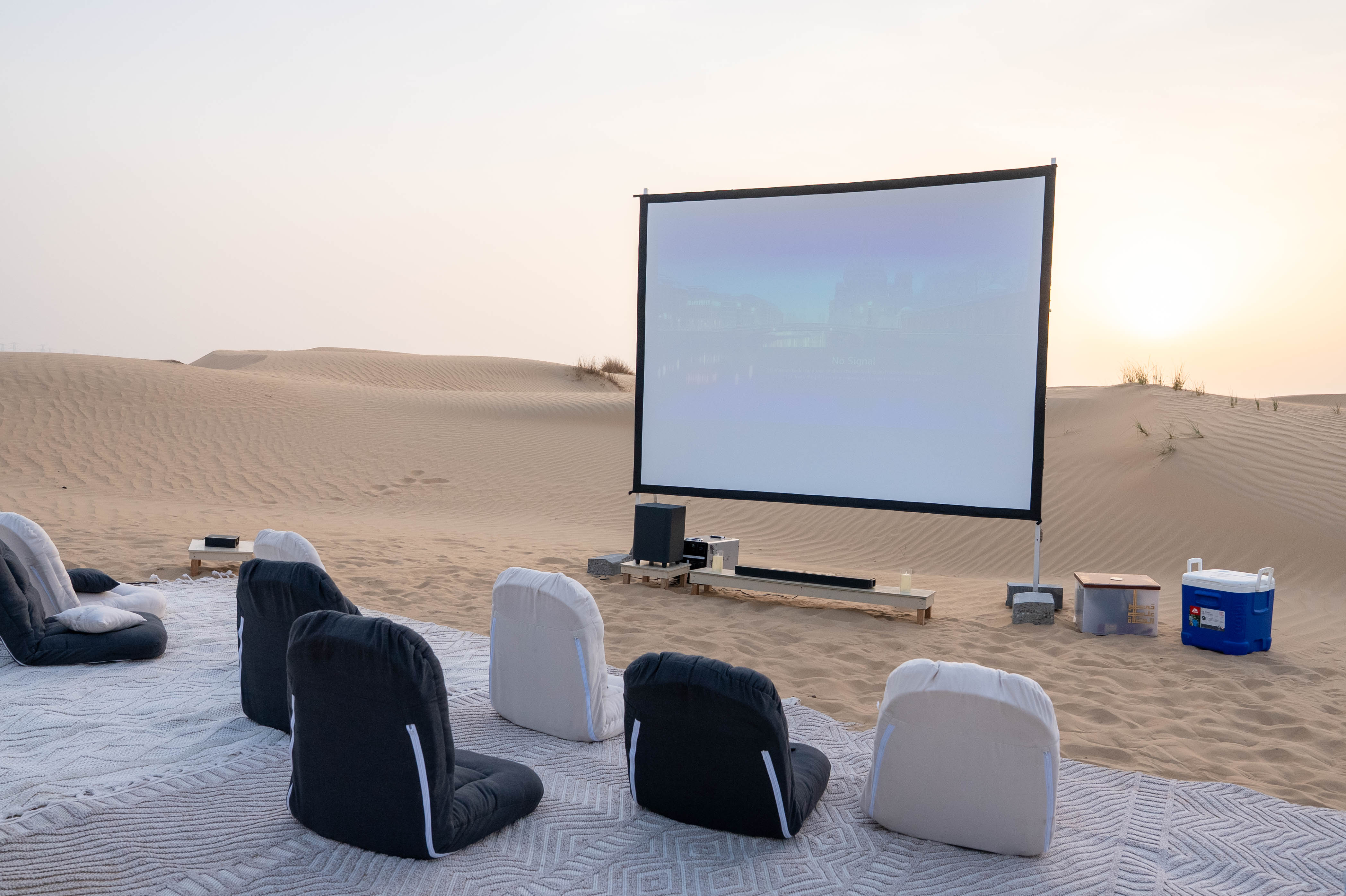 Dunes at golden hour